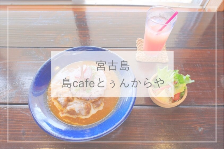 行列必至 宮古島の人気カフェ 島cafe とぅんからや ひとり旅diary